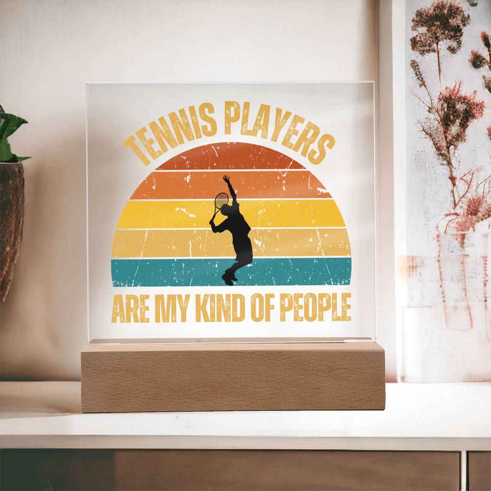 Tennis Players Plaque