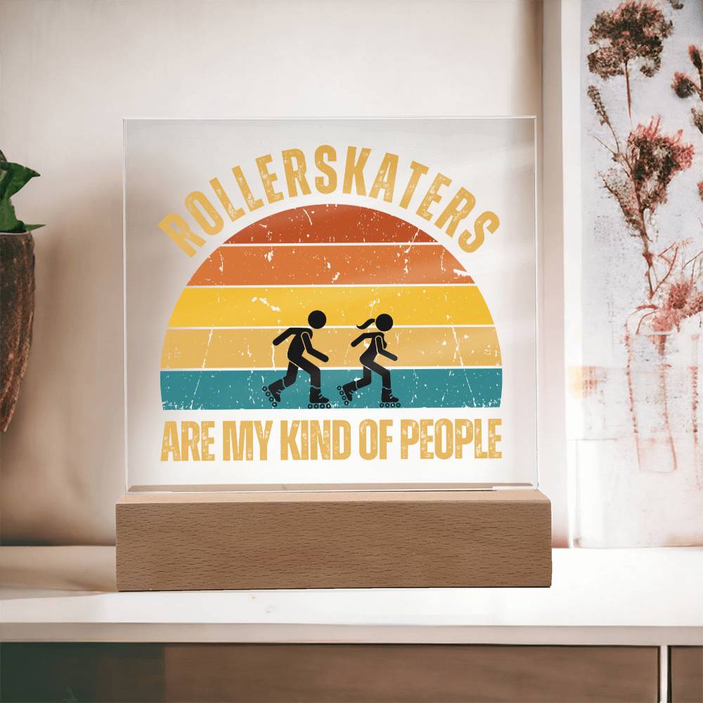 Rollerskaters Plaque