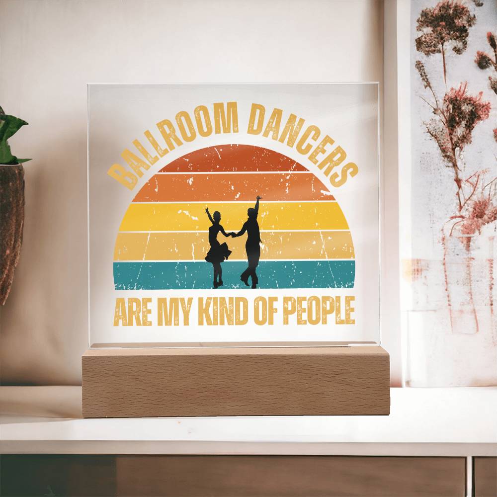 Ballroom Dancers Plaque