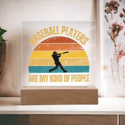 Baseball Players Plaque