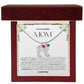 Personalized Engraved Mom Baby Feet Necklace With Birthstone