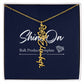 Mom Flower Name Necklace