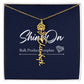 Mom Flower Name Necklace