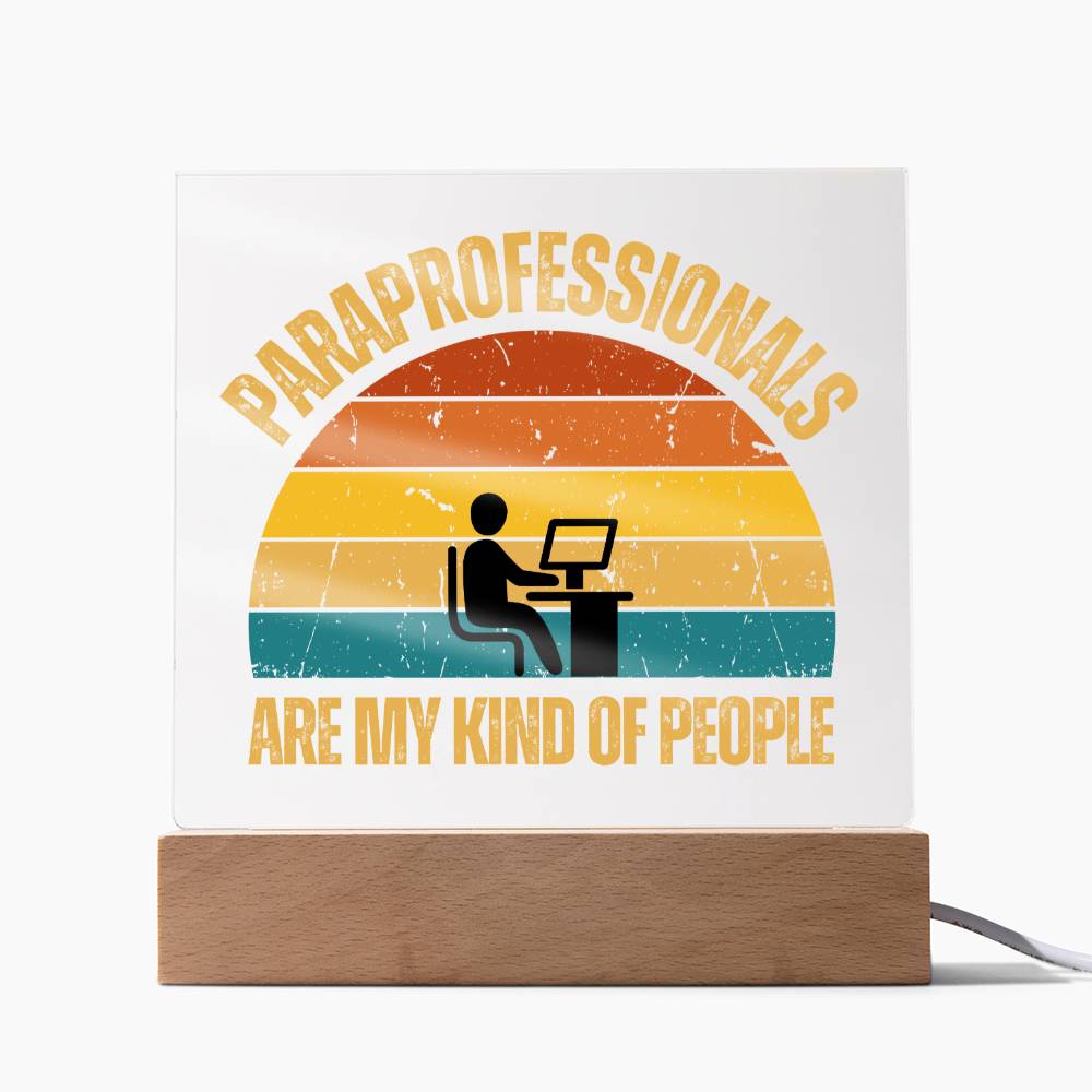 Paraprofessionals Plaque
