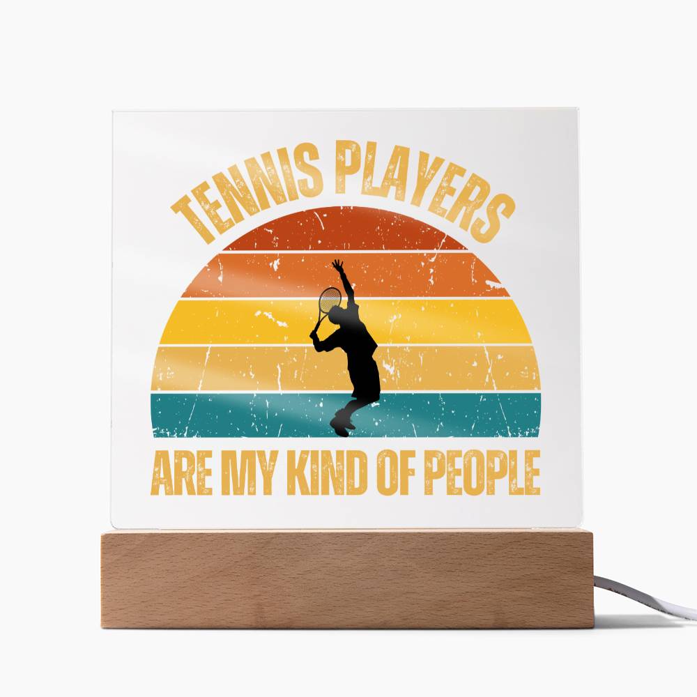 Tennis Players Plaque