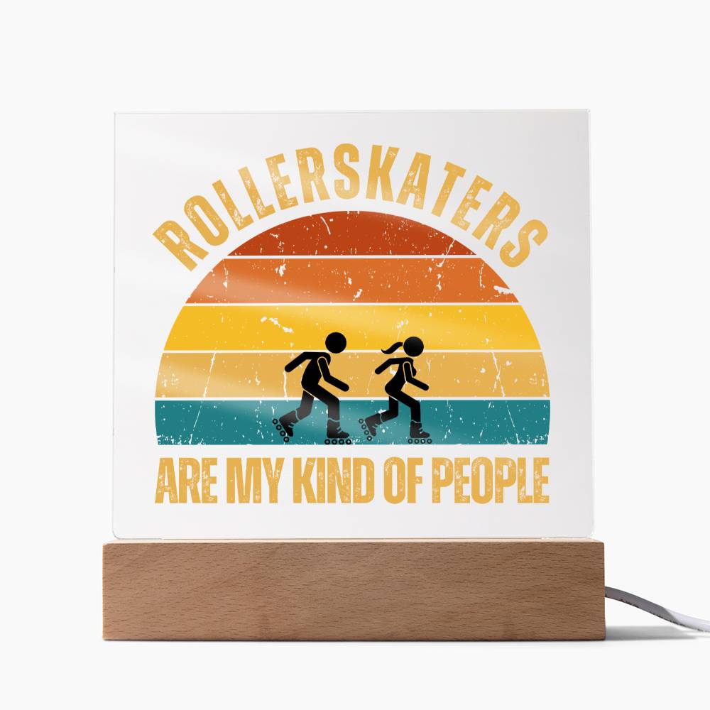 Rollerskaters Plaque