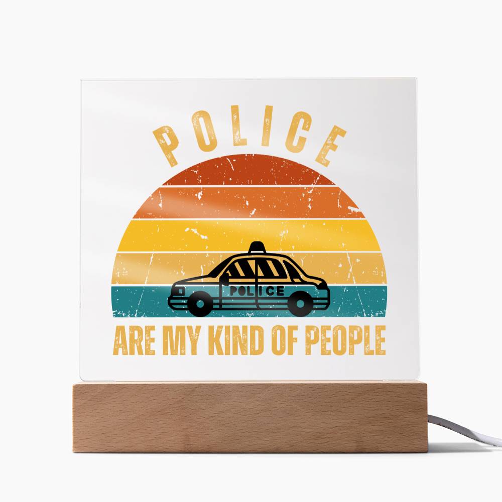 Police Plaque