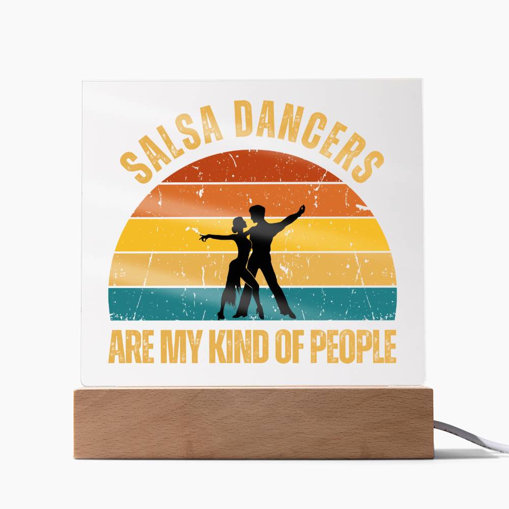 Salsa Dancers Plaque