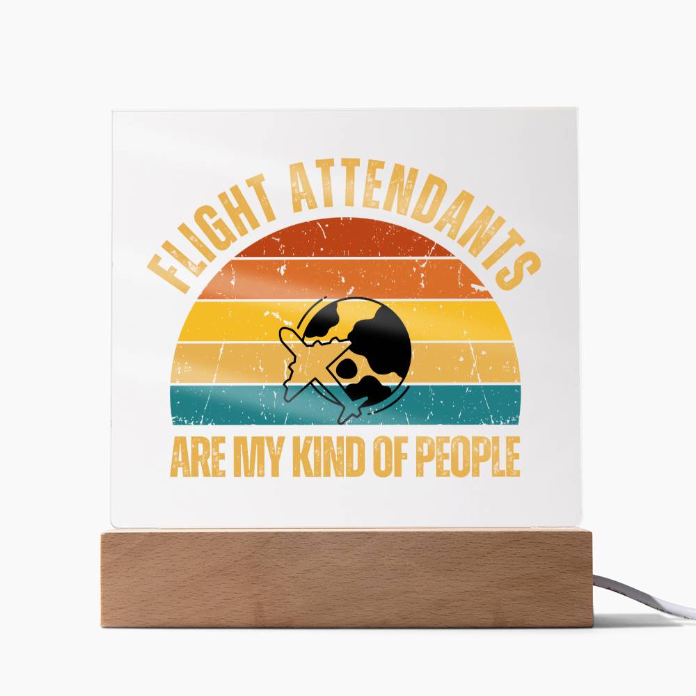 Flight Attendants Plaque