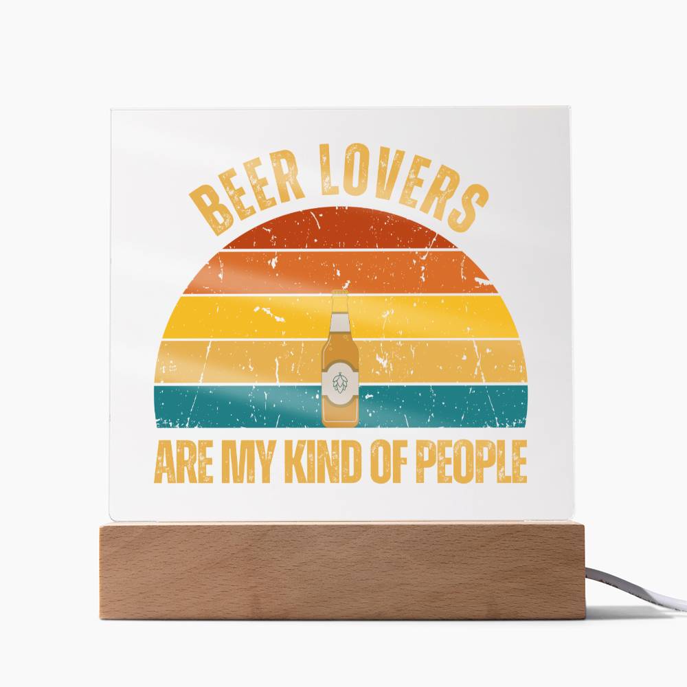 Beer Lovers Plaque