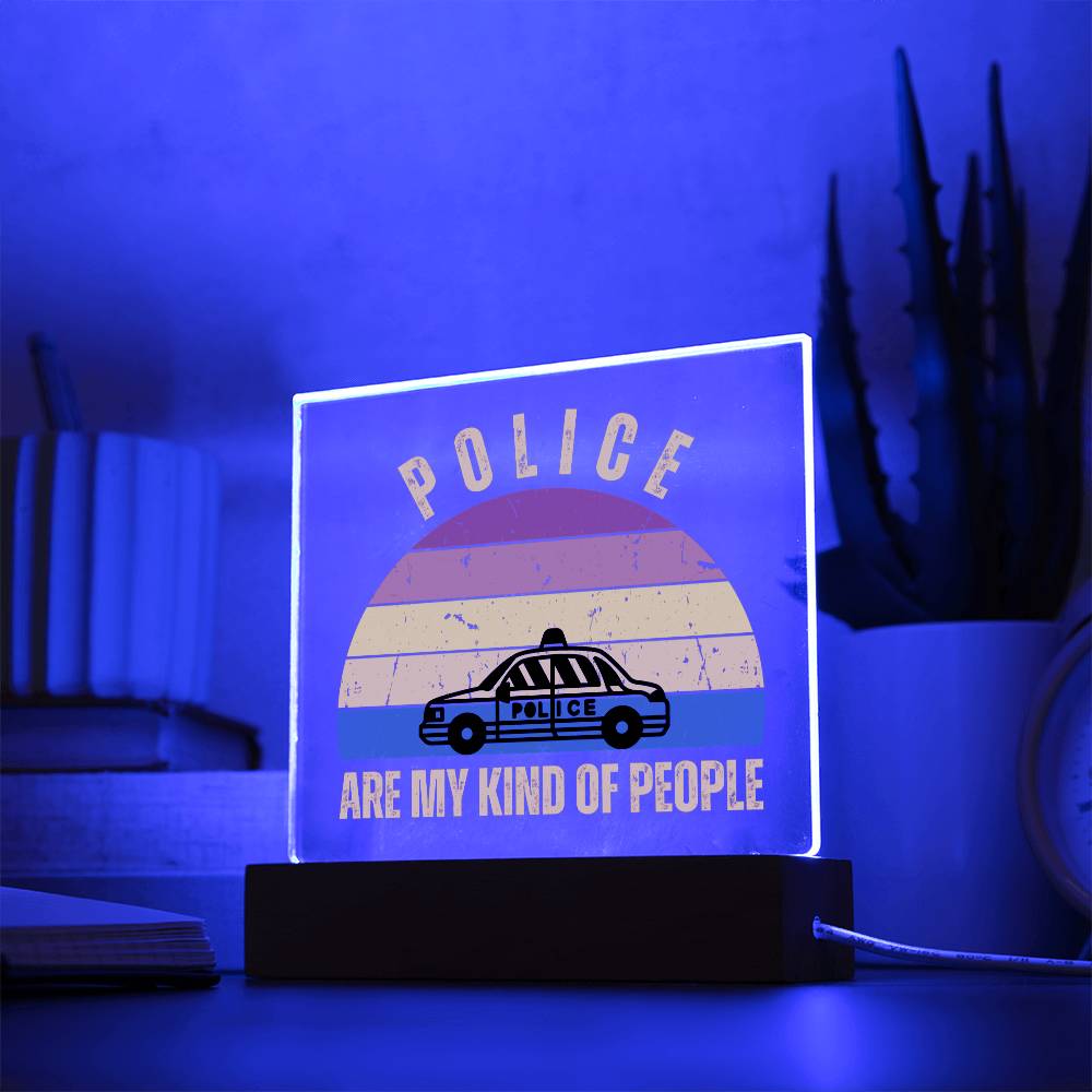 Police Plaque