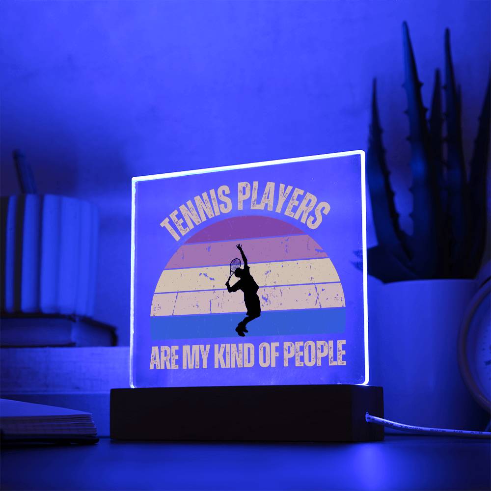 Tennis Players Plaque