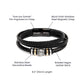 Happy Birthday Men's Bracelet