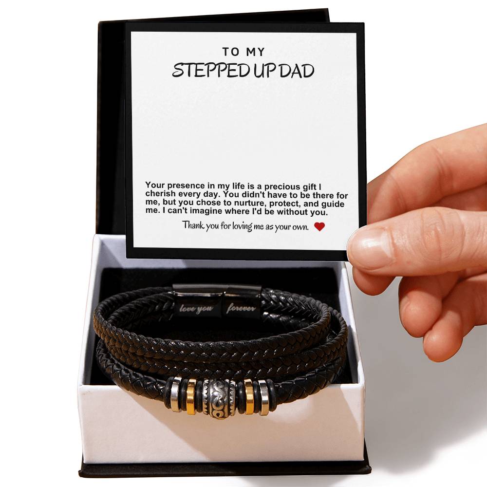 Stepped Up Dad Bracelet