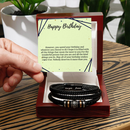 Happy Birthday Bracelet