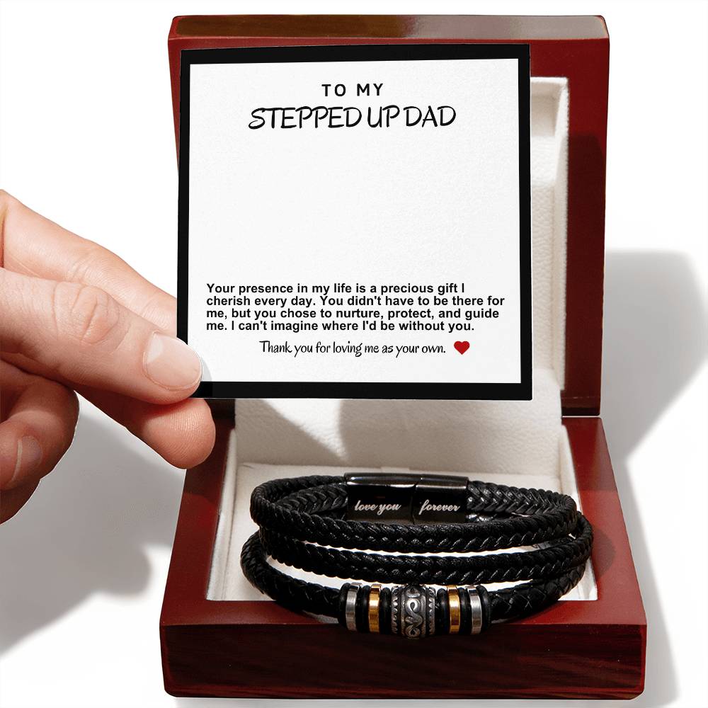 Stepped Up Dad Bracelet