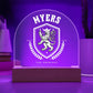 Myers Family Name Plaque