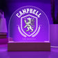 Campbell Family Name Plaque