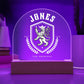 Jones Family Name Plaque