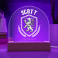 Scott Family Name Plaque