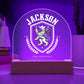 Jackson Family Name Plaque
