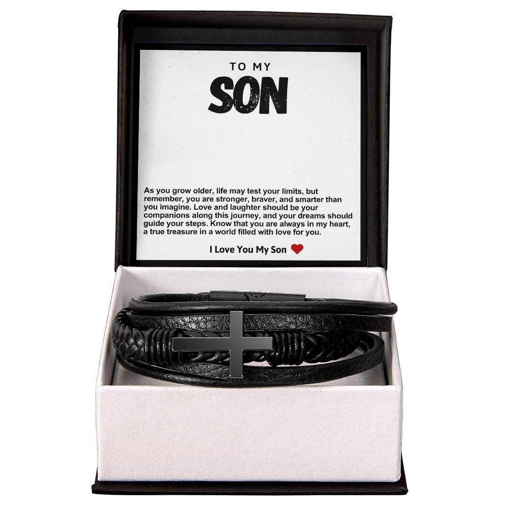 Son Vegan Leather Bracelet