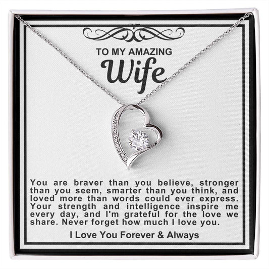 Wife Forever Love Necklace