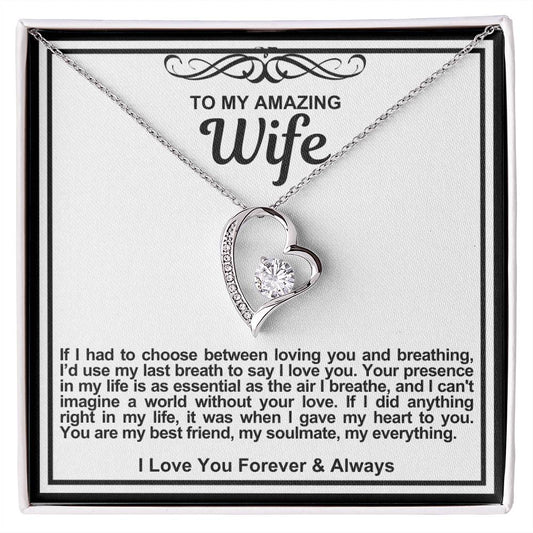 Wife Forever Love Necklace