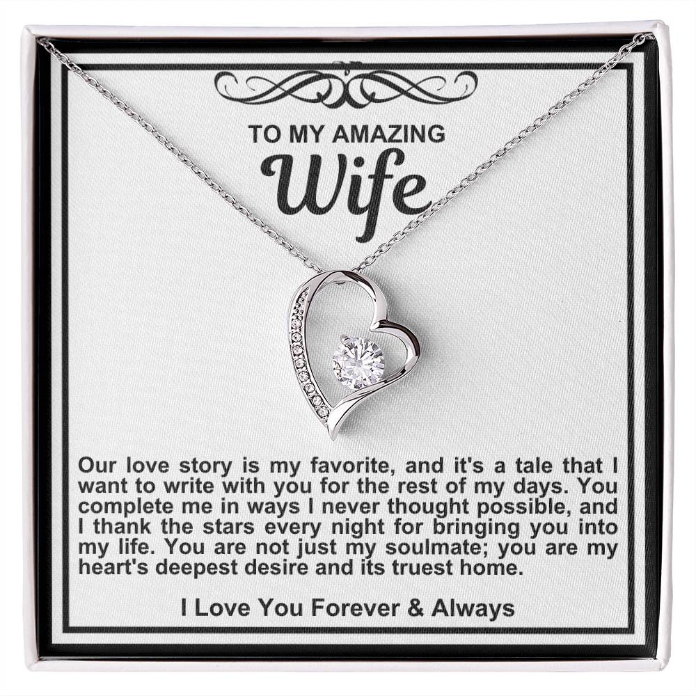 Wife Forever Love Necklace