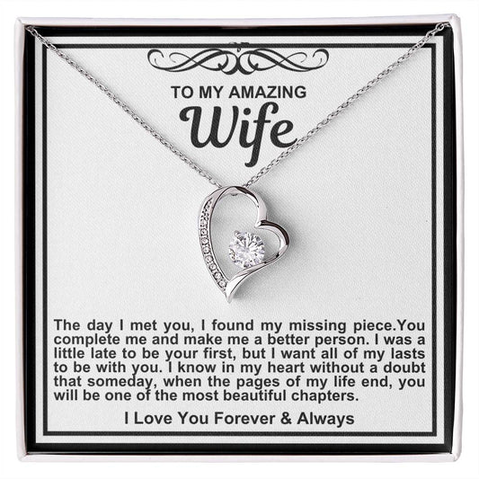 Wife Forever Love Necklace