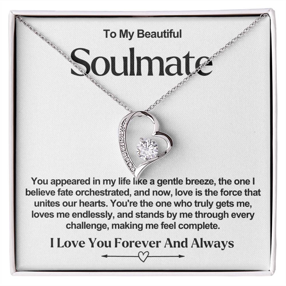 Soulmate Forever Love Heart Necklace