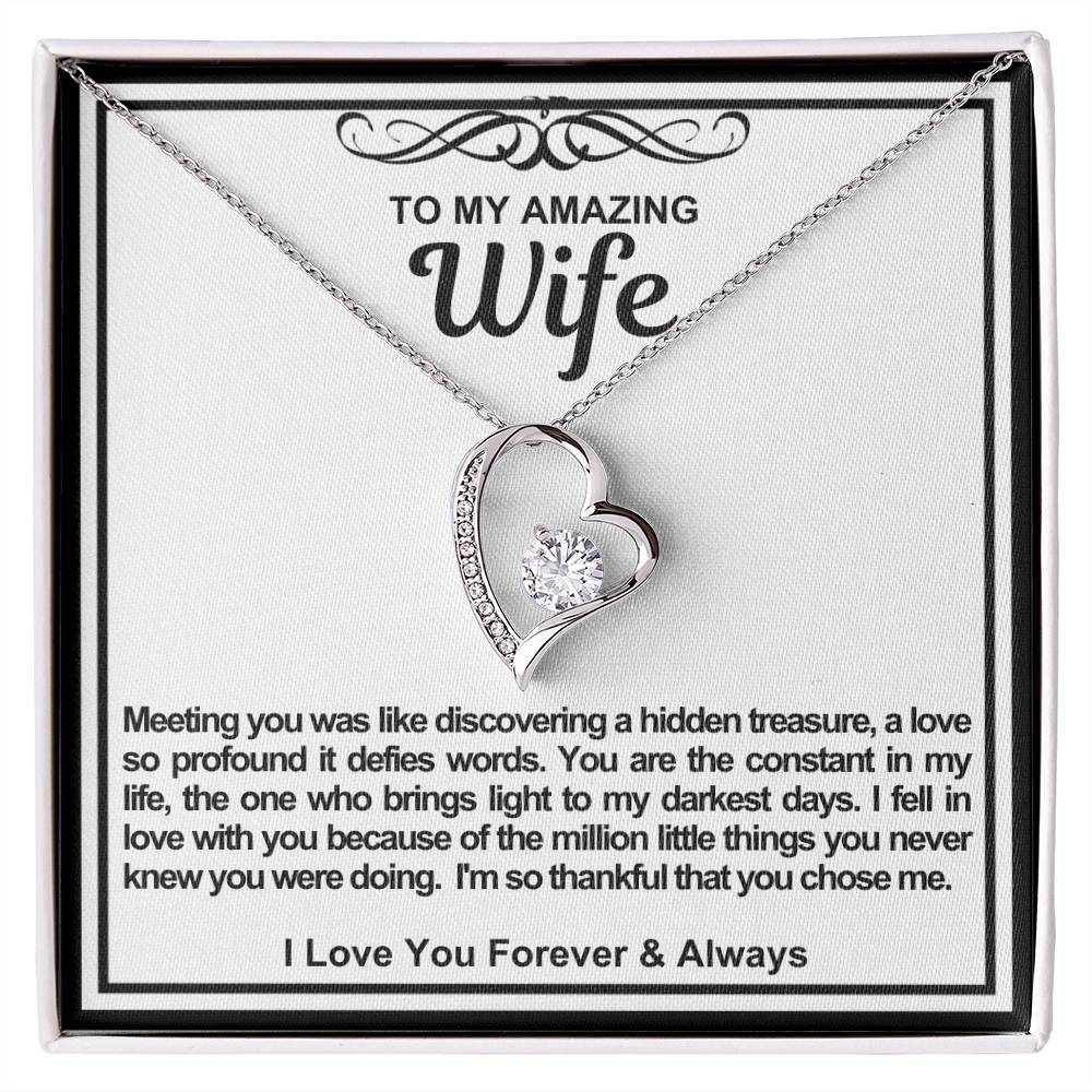 Wife Forever Love Necklace