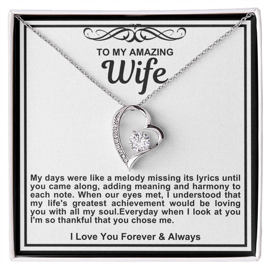 Wife Forever Love Necklace