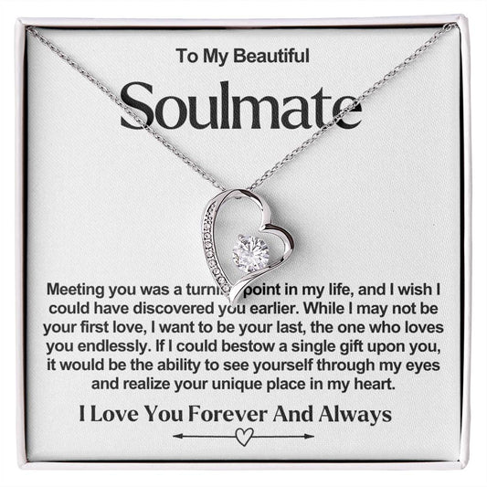 Soulmate Forever Love Heart Necklace