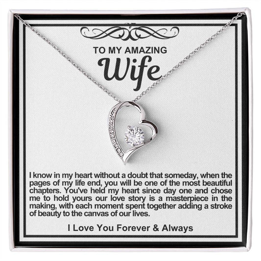 Wife Forever Love Necklace