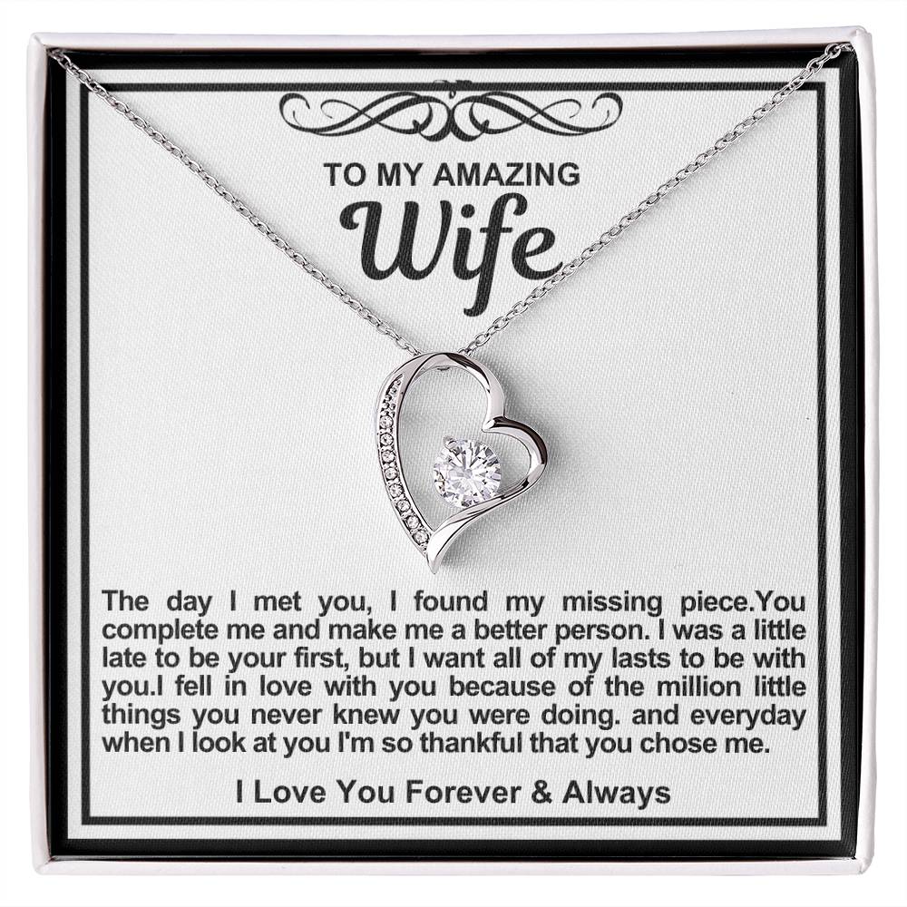 Wife Forever Love Necklace