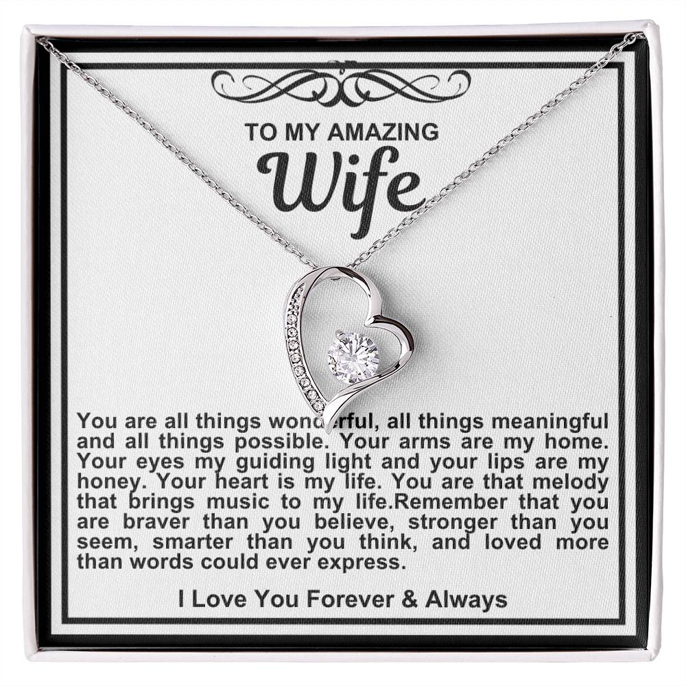 Wife Forever Love Necklace