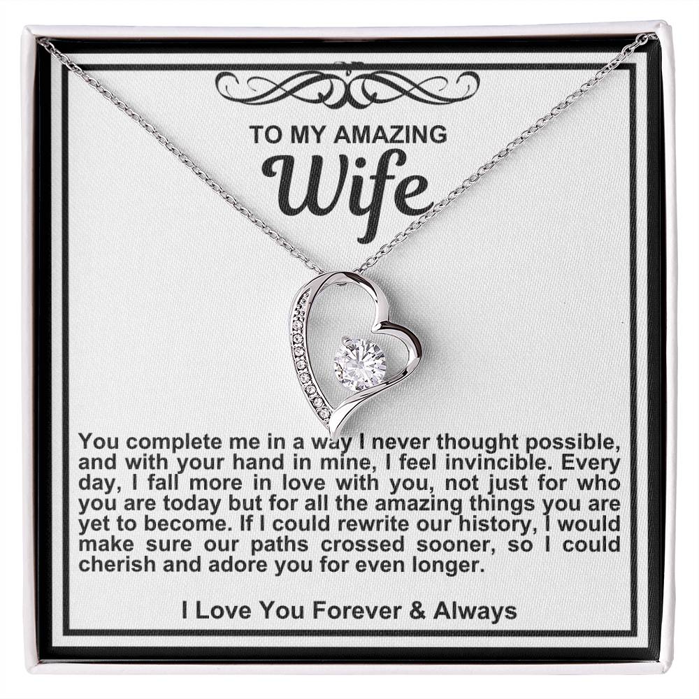 Wife Forever Love Necklace