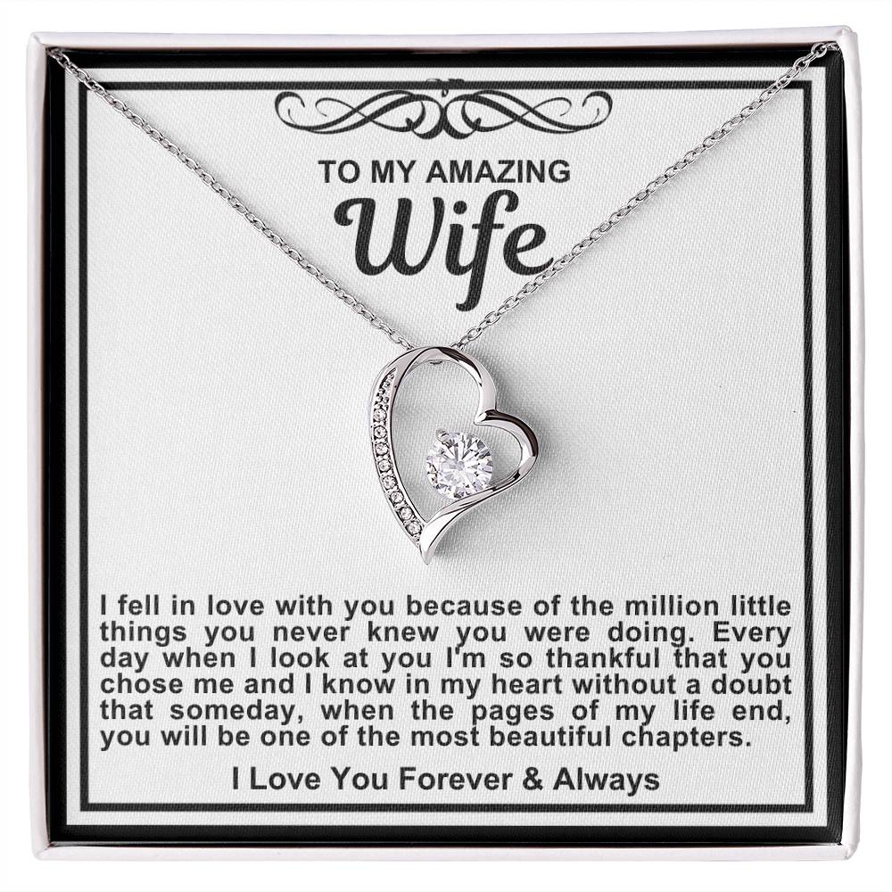 Wife Forever Love Necklace