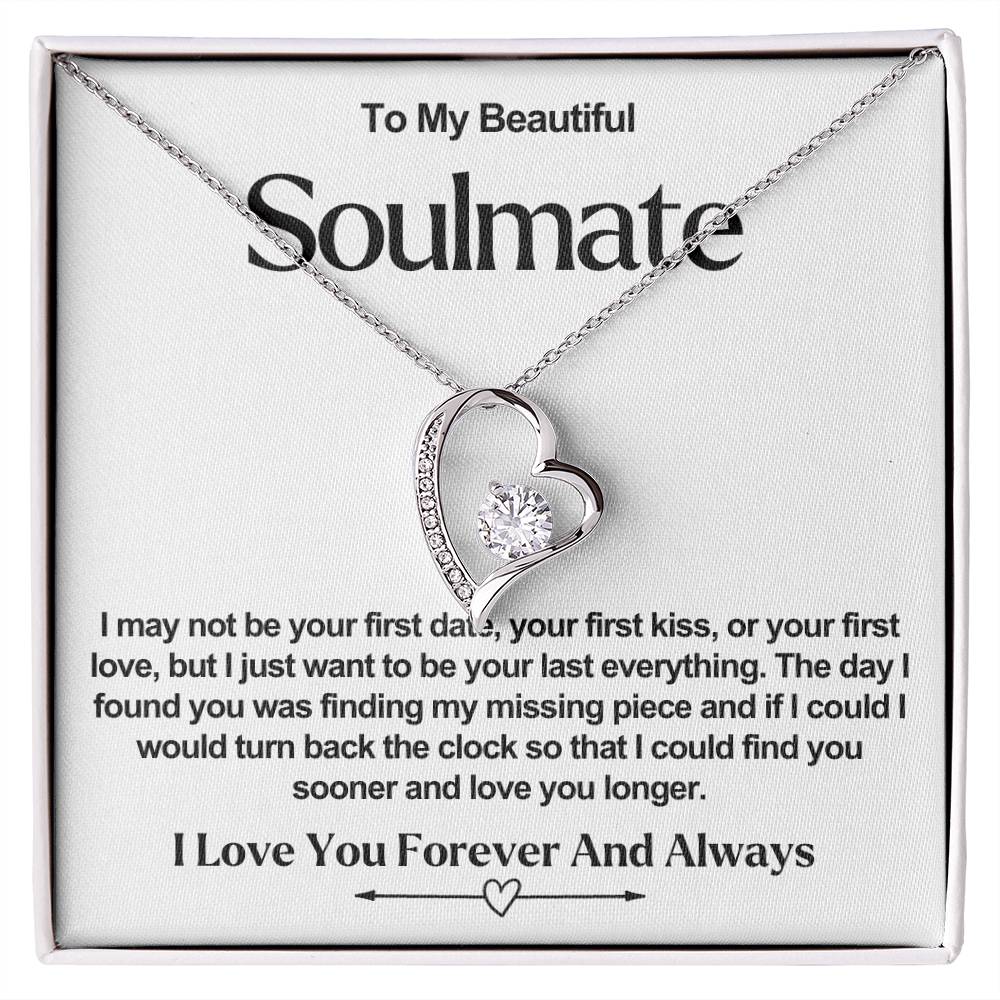 Soulmate Forever Love Heart Necklace