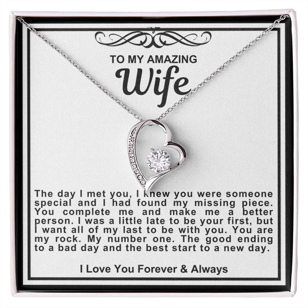 Wife Forever Love Necklace