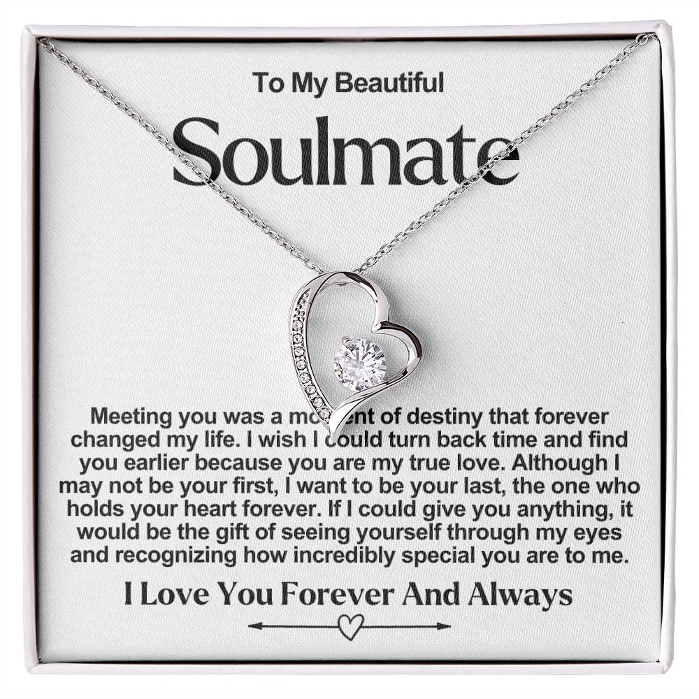 Soulmate Forever Love Heart Necklace