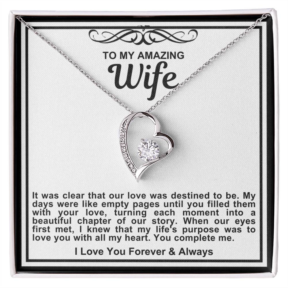 Wife Forever Love Necklace