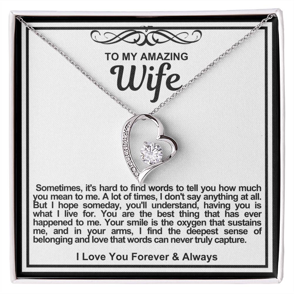 Wife Forever Love Necklace