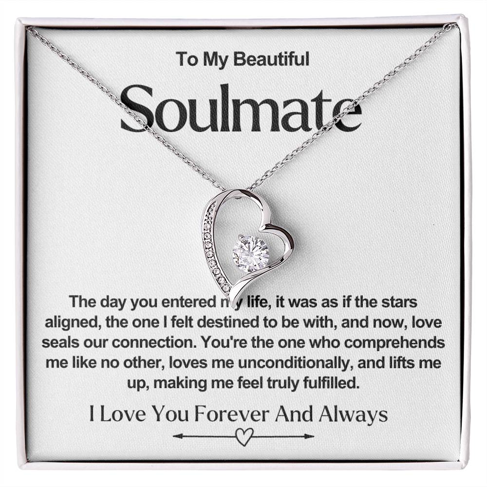 Soulmate Forever Love Heart Necklace