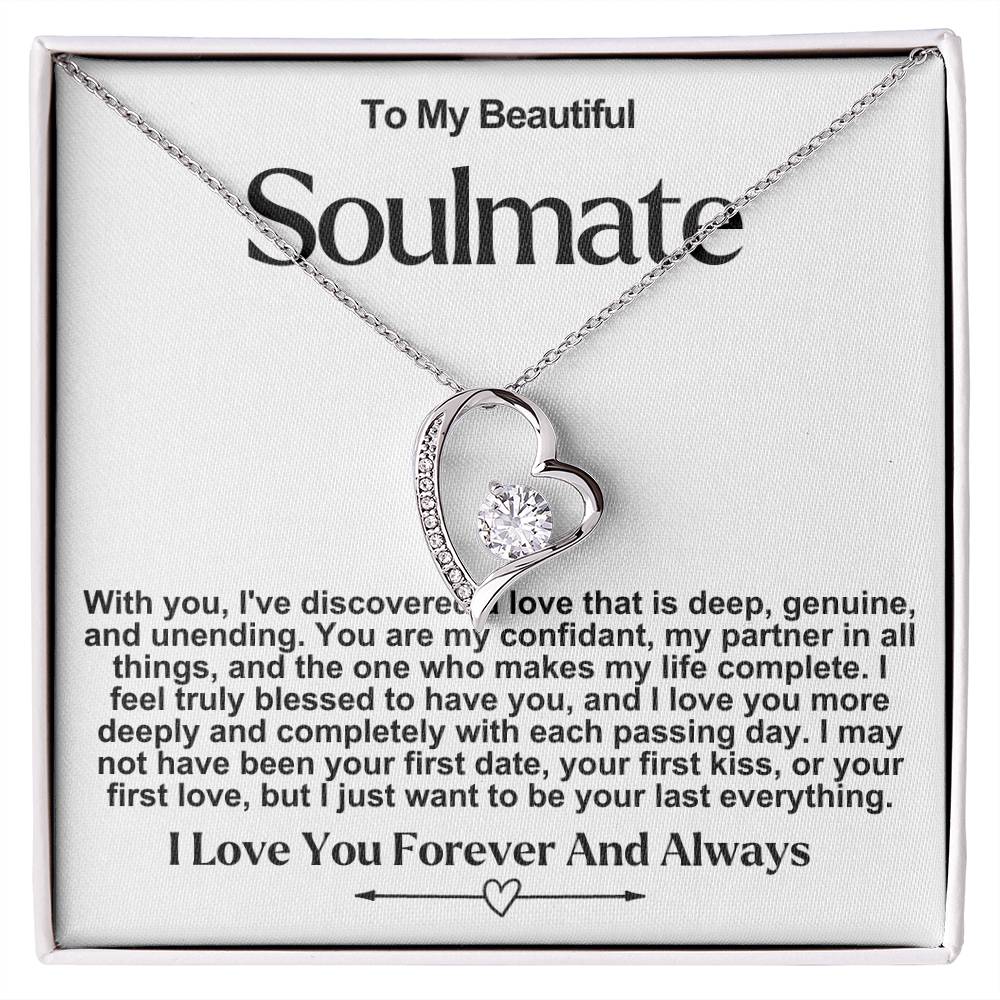 Soulmate Forever Love Heart Necklace