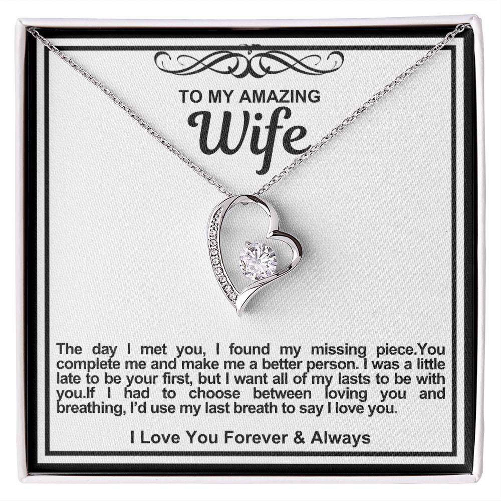 Wife Forever Love Necklace