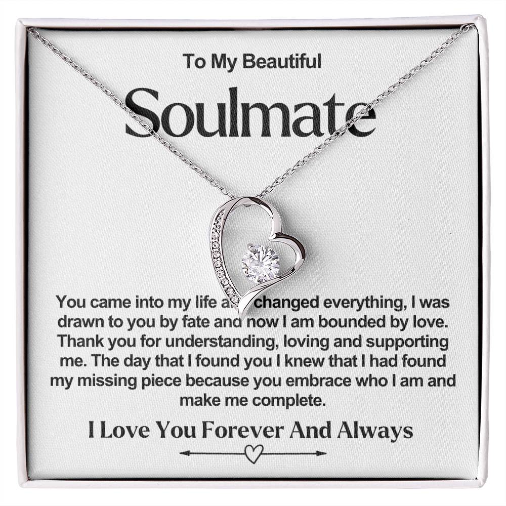 Soulmate Forever Love Heart Necklace