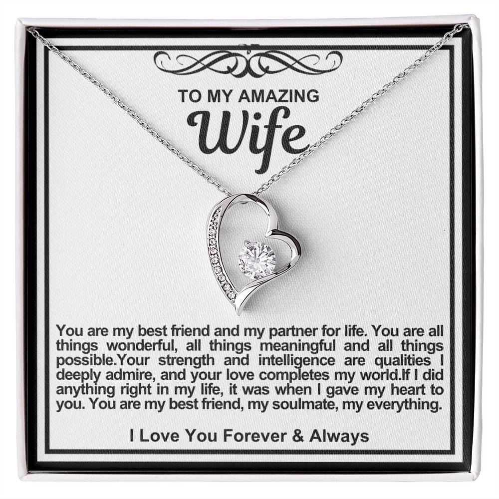 Wife Forever Love Necklace