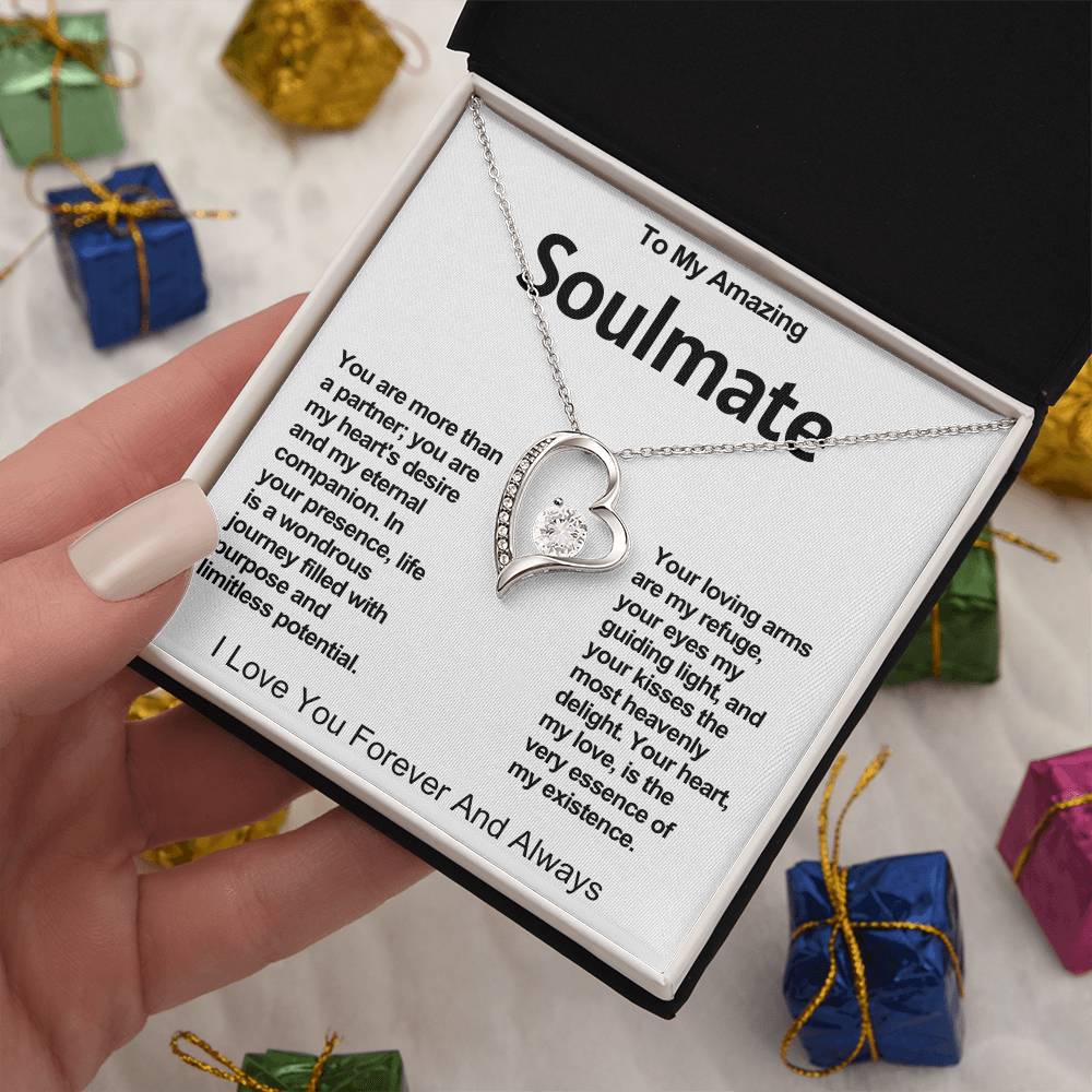 Soulmate Forever Love Heart Necklace